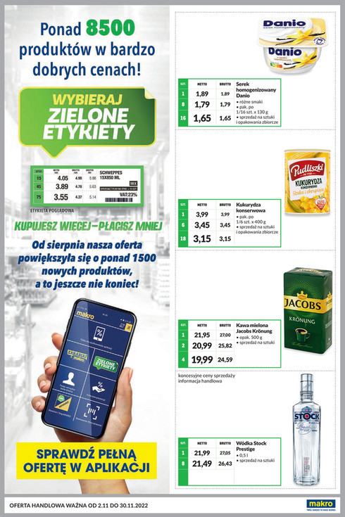 Gazetka Promocyjna MAKRO Login Oferta Specjalna Alkohole Weselne