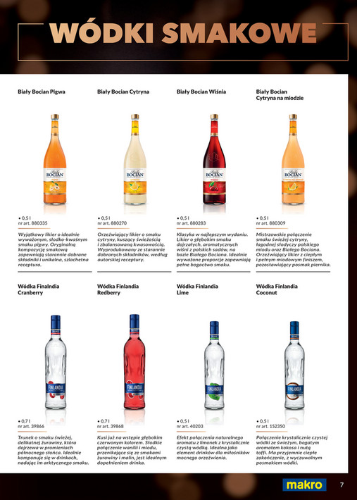 Gazetka Promocyjna MAKRO login Alkohole i akcesoria do serwowania
